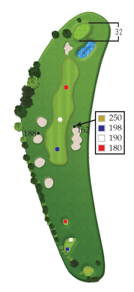 the lakes hole 4 overview