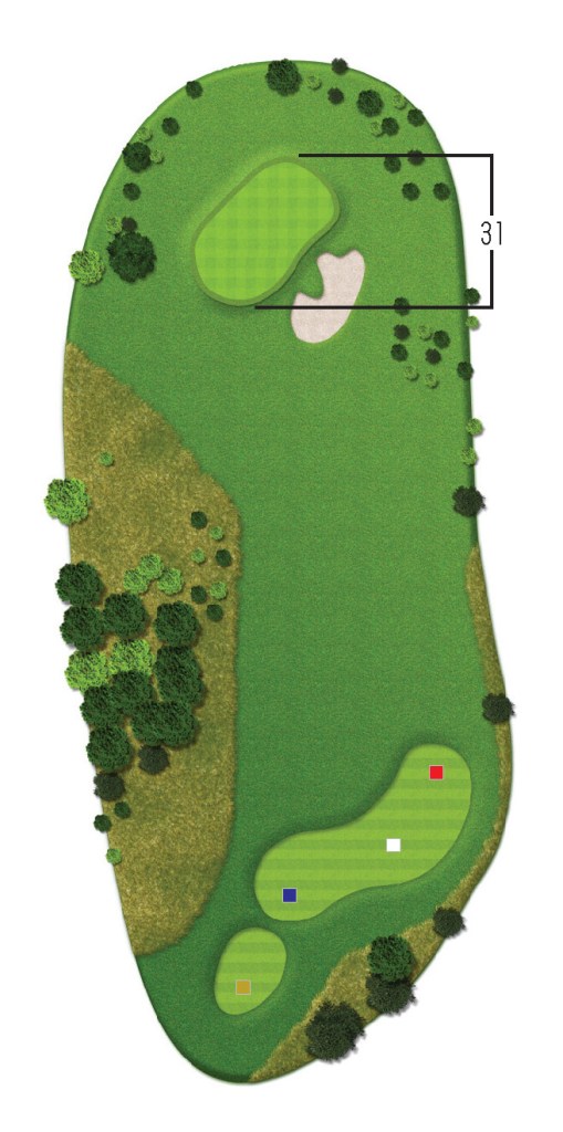 the lakes hole 6 overview