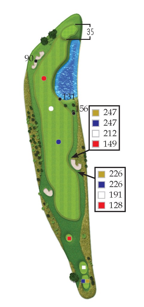 the lakes hole 7 overview