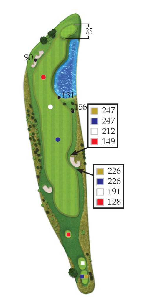 the lakes hole 7 overview